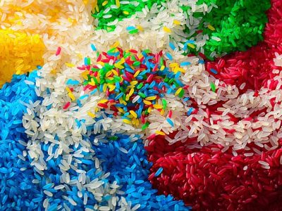 colorous, rice, flags